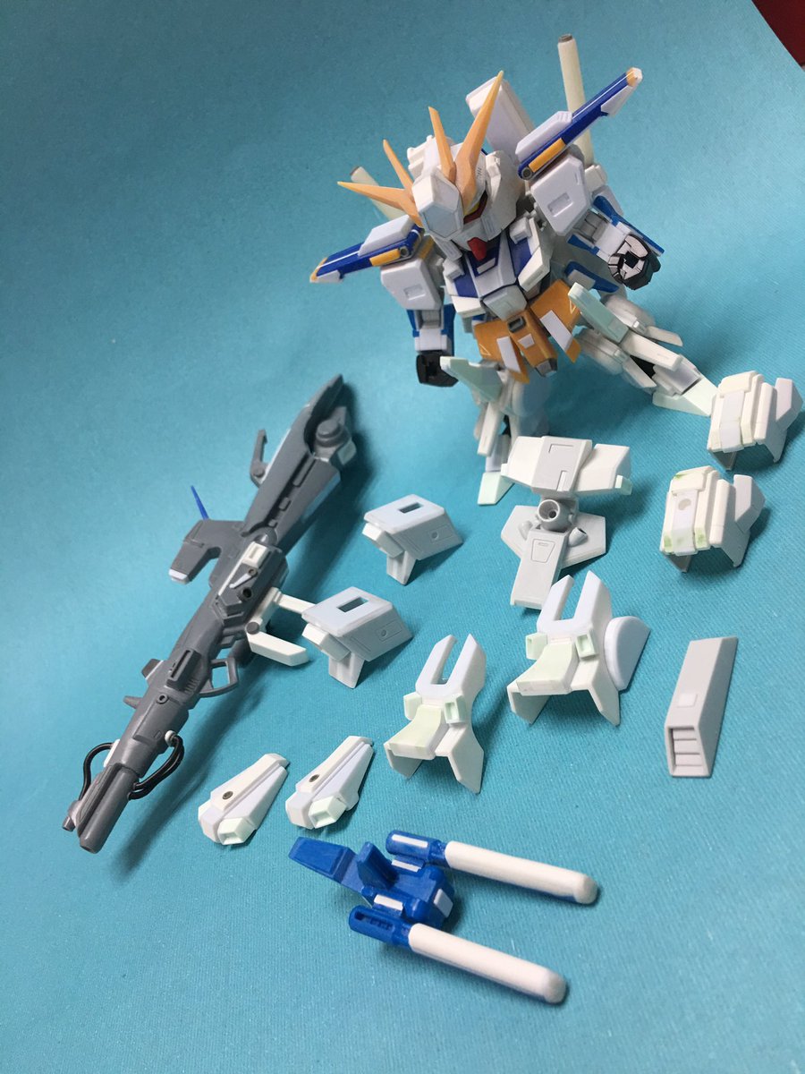 VerXFOXBB's tweet photo. #センチネル好きな人は無言でセンチネルのガンプラ画像をあげる https://t.co/C2Jiwljayl
