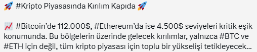 Yavaş yavaş o kıpırtıları hissediyoruz dostlar… 🔥
#Altcoin cephesinde toparlanma emareleri başladı ama henüz büyük kopuş gelmedi.

O kopuş başladığında ise dışarıda kalanlar için artık çok geç olacak. 🚀
Bu dönem; sabreden, hazırlığını yapan ve pozisyonunu koruyan