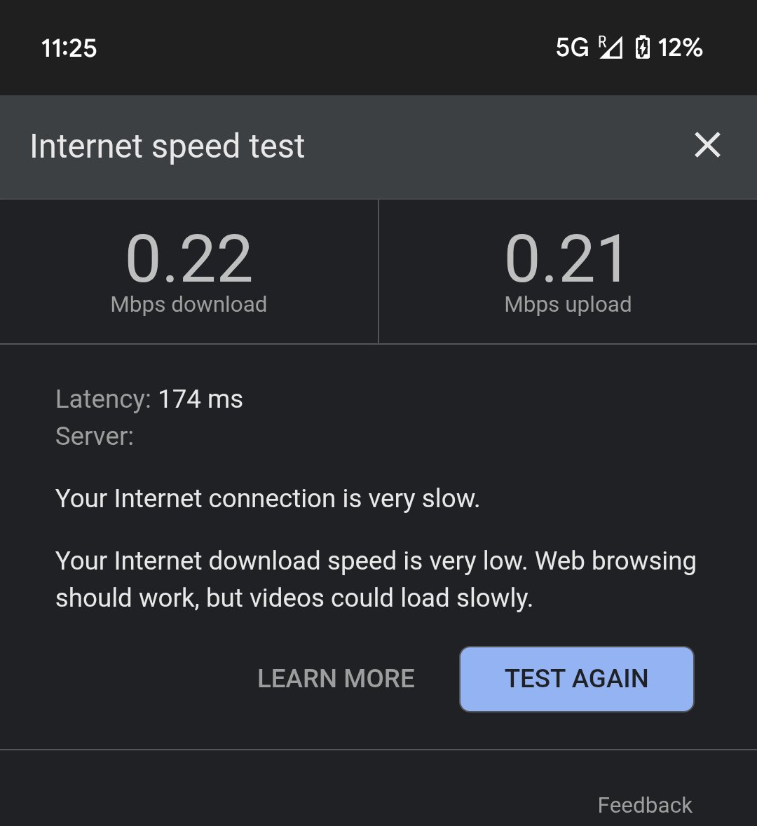 cheatruck's tweet photo. @ViCustomerCare 
Your lightning fast 5G network isn't lightning up since today evening 

Please take a look at the attached picture and provide a solution ASAP.

This is really pathetic! https://t.co/Yorc7AvlCH