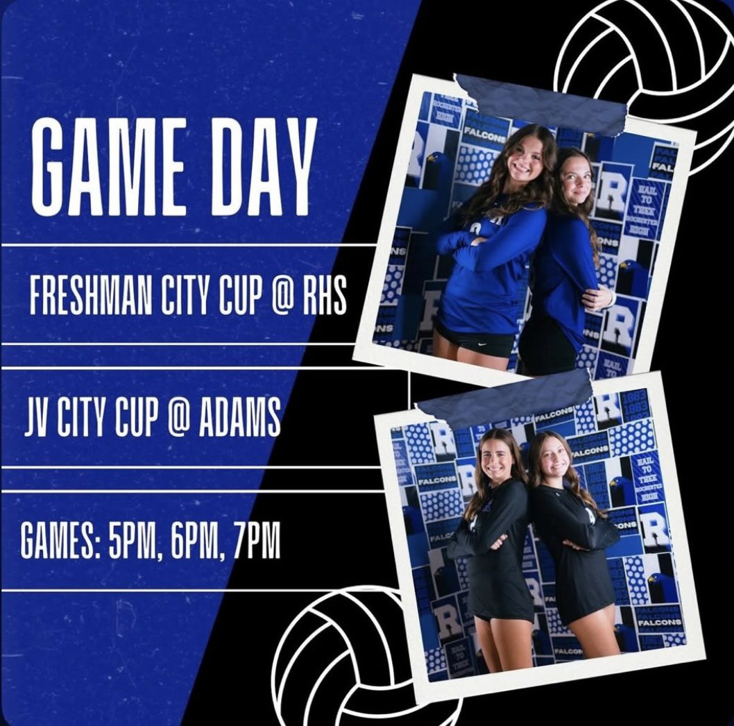 Rochester Falcons Volleyball Program tweet media