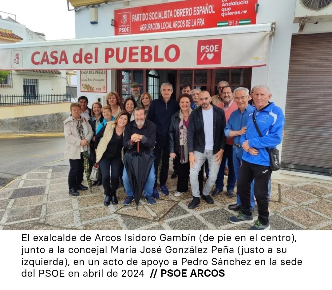 El socialismo es magia ✊🏼

Desaparece del Ayuntamiento de Arcos de la Frontera el expediente del concurso amañado a una funcionaria a cambio de votos de su familia al PSOE