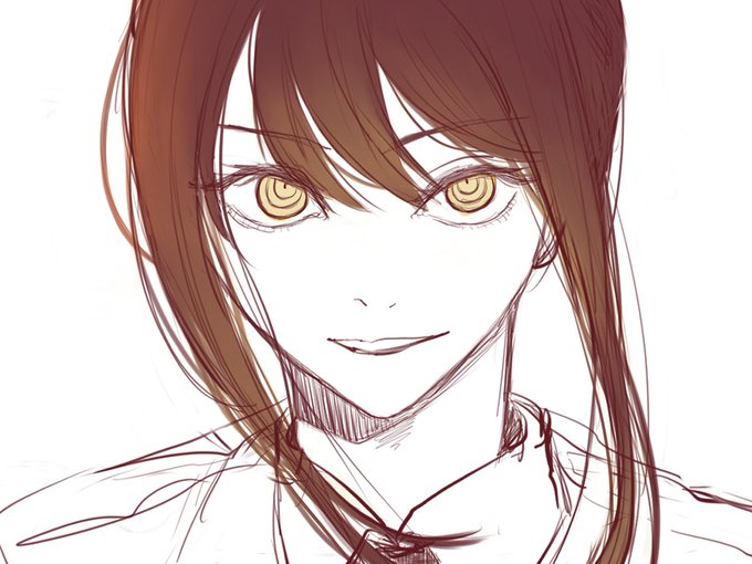 数年前に描いたマキマさんとレゼ 