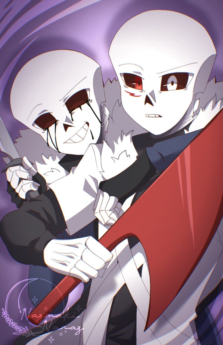 nanazfruit03's tweet image. Ahh.. how I miss drawing them.. 🥹🫶🏻

#horrordust #kross #nighterror #sanscest #utmv