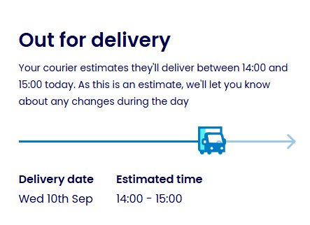 It's now 7pm and there hasn't an update to the tracking since this morning and I can't even find a legit twitter for EVRI -.-