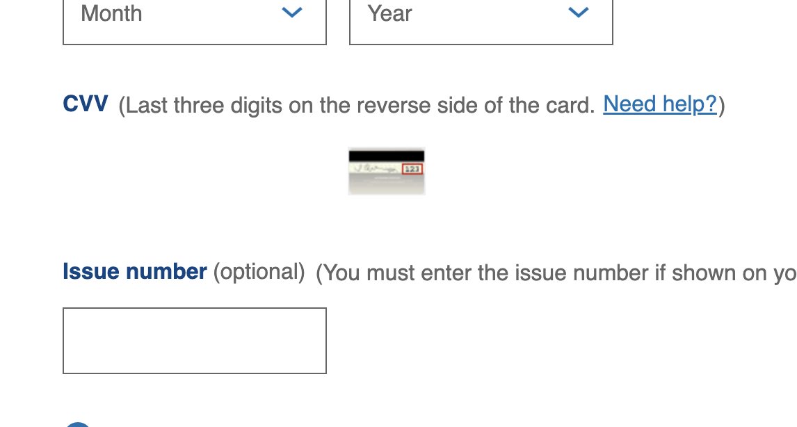 Hey <a href="/British_Airways/">British Airways</a> your hotline payment page is broken - can't add any card information :(