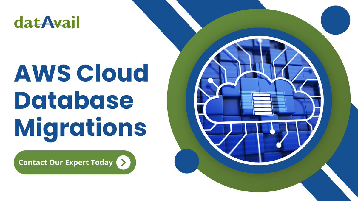 datavail's tweet image. Migrating databases to #AWS takes more than tools—it requires expertise. Datavail’s AWS #CloudDatabase Migration services reduce risk & downtime with structured pathways from planning to optimization. Modernize with confidence: datavail.com/resources/aws-…
#AWSPartner #AWSCloud