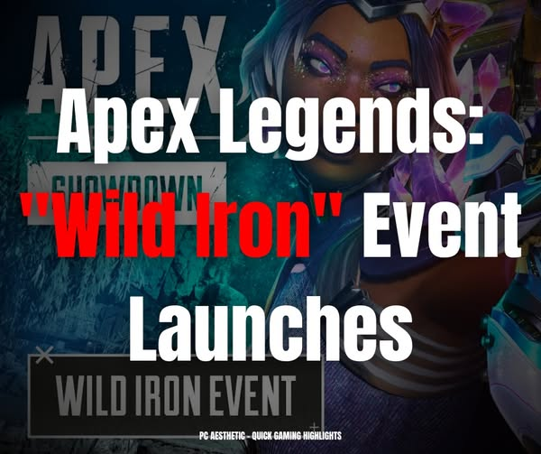 pcaesthetic1's tweet photo. The Wild Iron Event is LIVE in Apex Legends 🔥

Mythic Flatline, new Wild Cards, and exclusive rewards you don’t wanna miss. Runs till Sept 30 👀

Follow PC AESTHETIC
#ApexLegendsfanart #FPS #Battlefield #APEX #PCGamer #GamingCommunity #Apex募集pc #GamersUnite #gamers #gamergirl https://t.co/kAvUk0o1l3