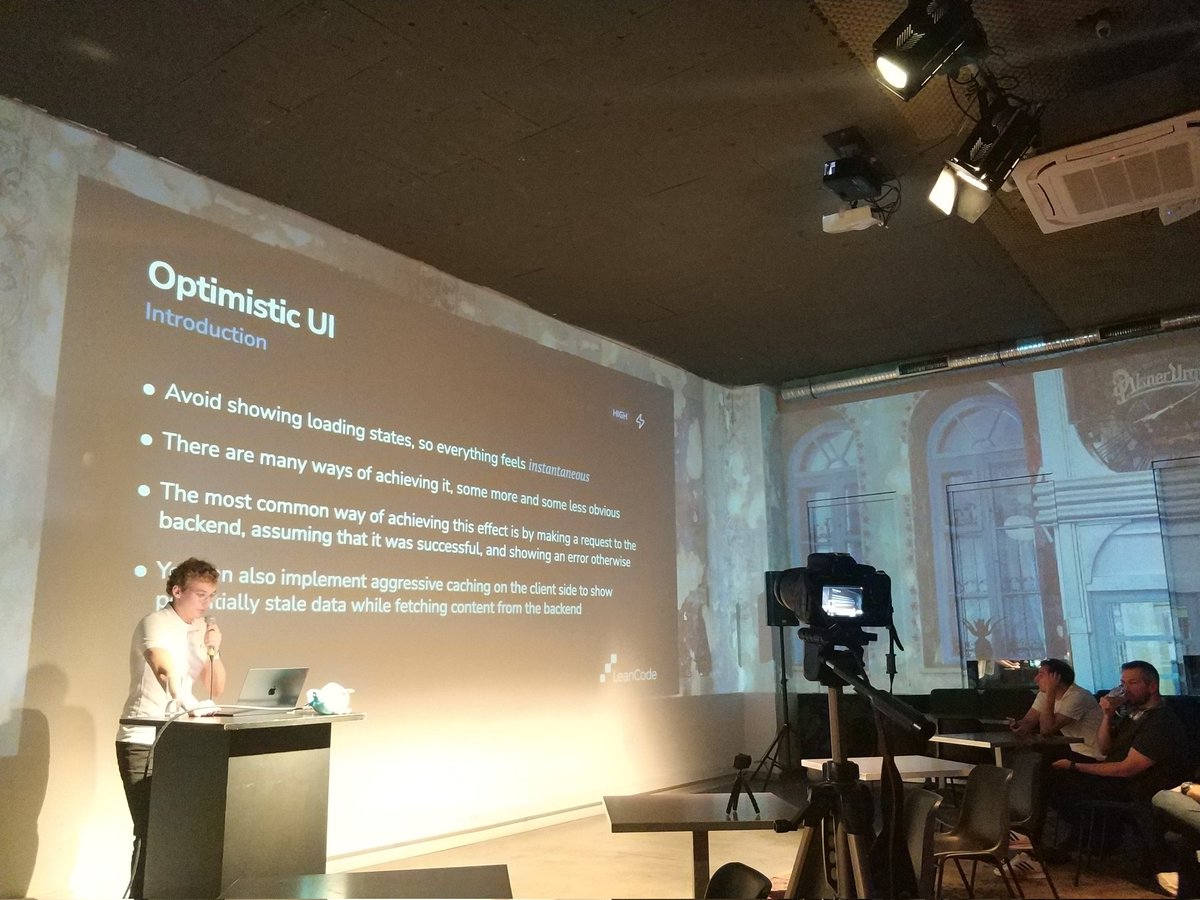 FlutterCracow's tweet image. Improve your UI by following Optimistic UI approach.