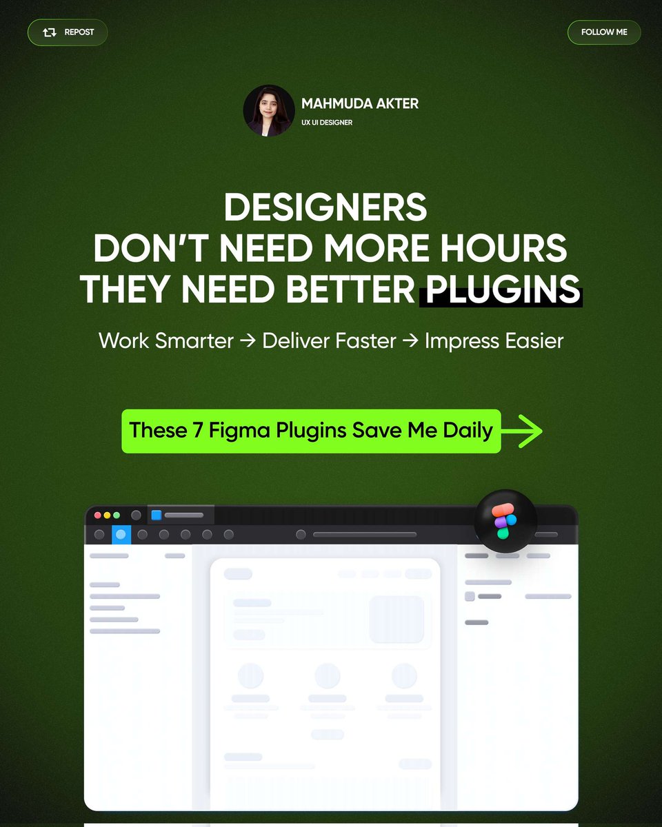 inahv1017's tweet image. When tools get smarter, design gets lighter 💡
It’s not just about working faster, it’s about creating better 🚀🎨

#UIDesign #UXDesign #DesignTools #Creativity #ProductDesign #DesignCommunity