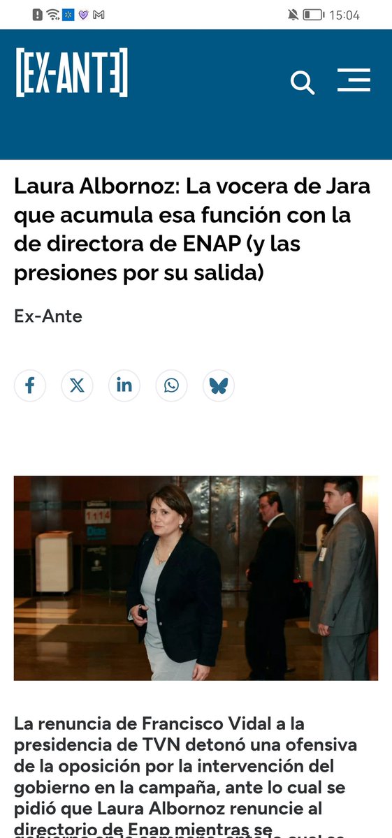 Taryn Coopman Palavicino (@taryncoopman) on Twitter photo ¿Cuánto gana entre todos sus pitutos <a href="/lauralbornoz/">Laura Albornoz Pollmann</a>?
1- Directora Enap
2-Docente en la Universidad de Chile
3- Directora Desarrollo País
4- Vocera de la candidata comunista
#ChileSinParásitos
<a href="/svgaticaa/">⭐️ Samuel Valenzuela</a> ¿Cuánto gana entre todos sus pitutos <a href="/lauralbornoz/">Laura Albornoz Pollmann</a>?
1- Directora Enap
2-Docente en la Universidad de Chile
3- Directora Desarrollo País
4- Vocera de la candidata comunista
#ChileSinParásitos
<a href="/svgaticaa/">⭐️ Samuel Valenzuela</a>