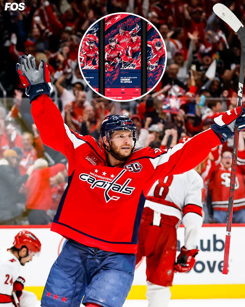The Washington Capitals are bringing paper tickets back.

For one year only, Caps season ticket holders will receive paper tickets for the 2025-26 season.