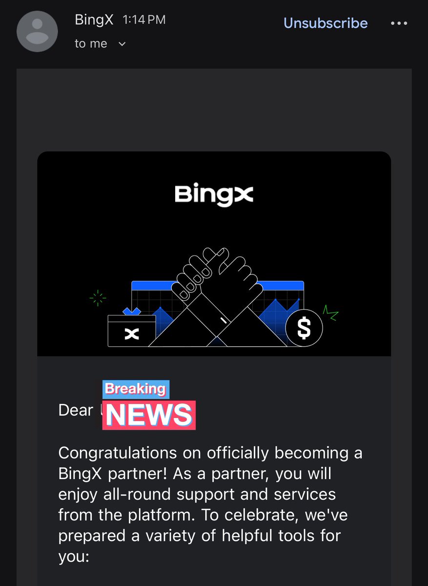 ZaraVerse01's tweet image. I’m officially a @BingXOfficial Partner 🤭🎊

What does this mean?

This means I’ll be bringing you exclusive updates, powerful tools, and valuable insights from one of the leading global crypto exchanges @BingXOfficial 

Stay active and tuned for :

• Special promotions and…