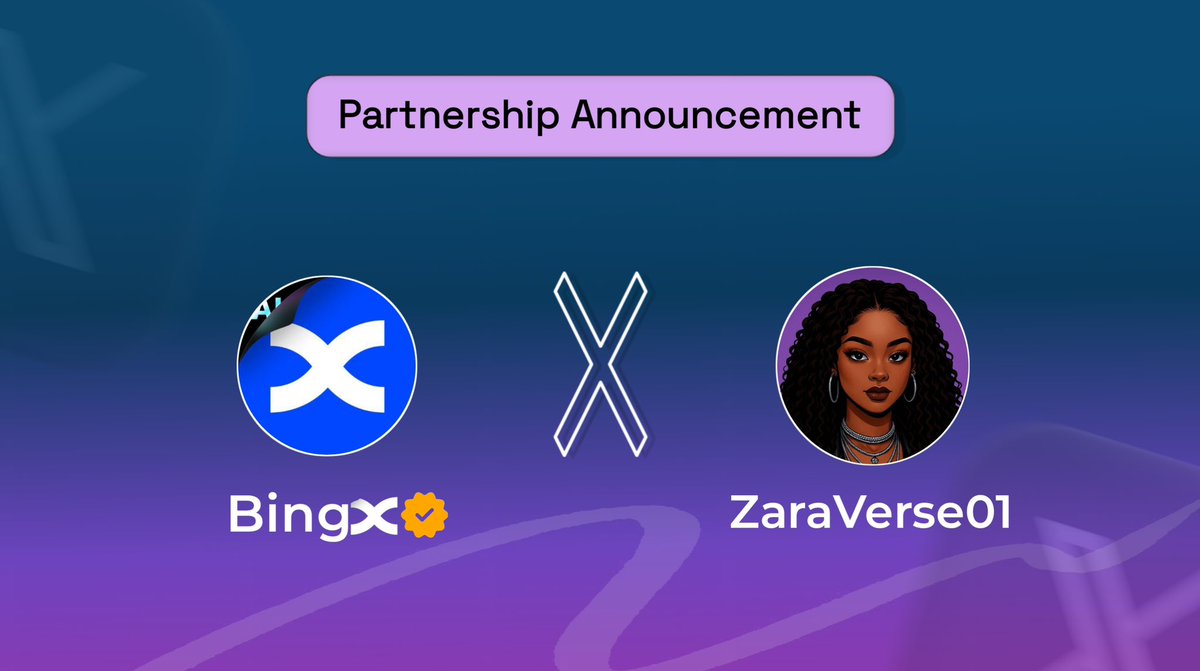 ZaraVerse01's tweet image. I’m officially a @BingXOfficial Partner 🤭🎊

What does this mean?

This means I’ll be bringing you exclusive updates, powerful tools, and valuable insights from one of the leading global crypto exchanges @BingXOfficial 

Stay active and tuned for :

• Special promotions and…