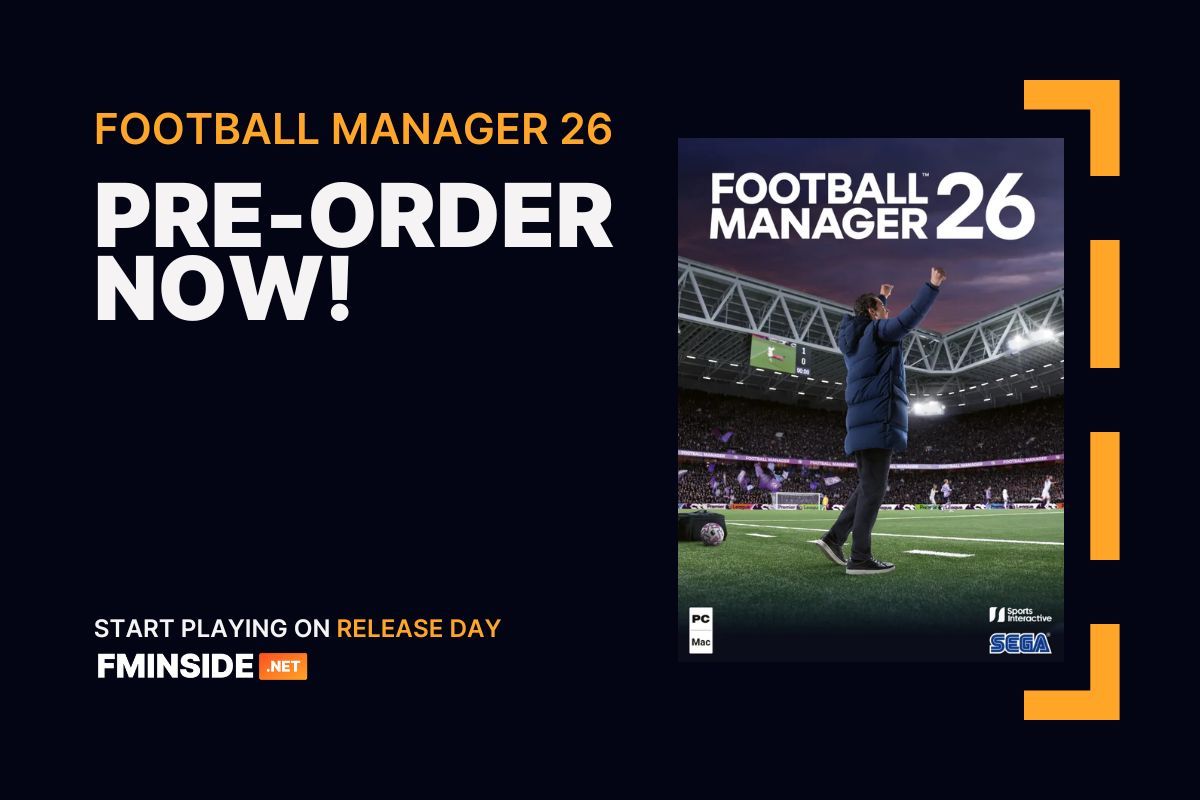 fminside's tweet image. #FM26 pre orders are now available at our website 🚨 

Get your deal here 👉 buff.ly/H0jUPlW

🤑 18% cheaper than steam price, 🤯  beta included, 🎮 play on release day!