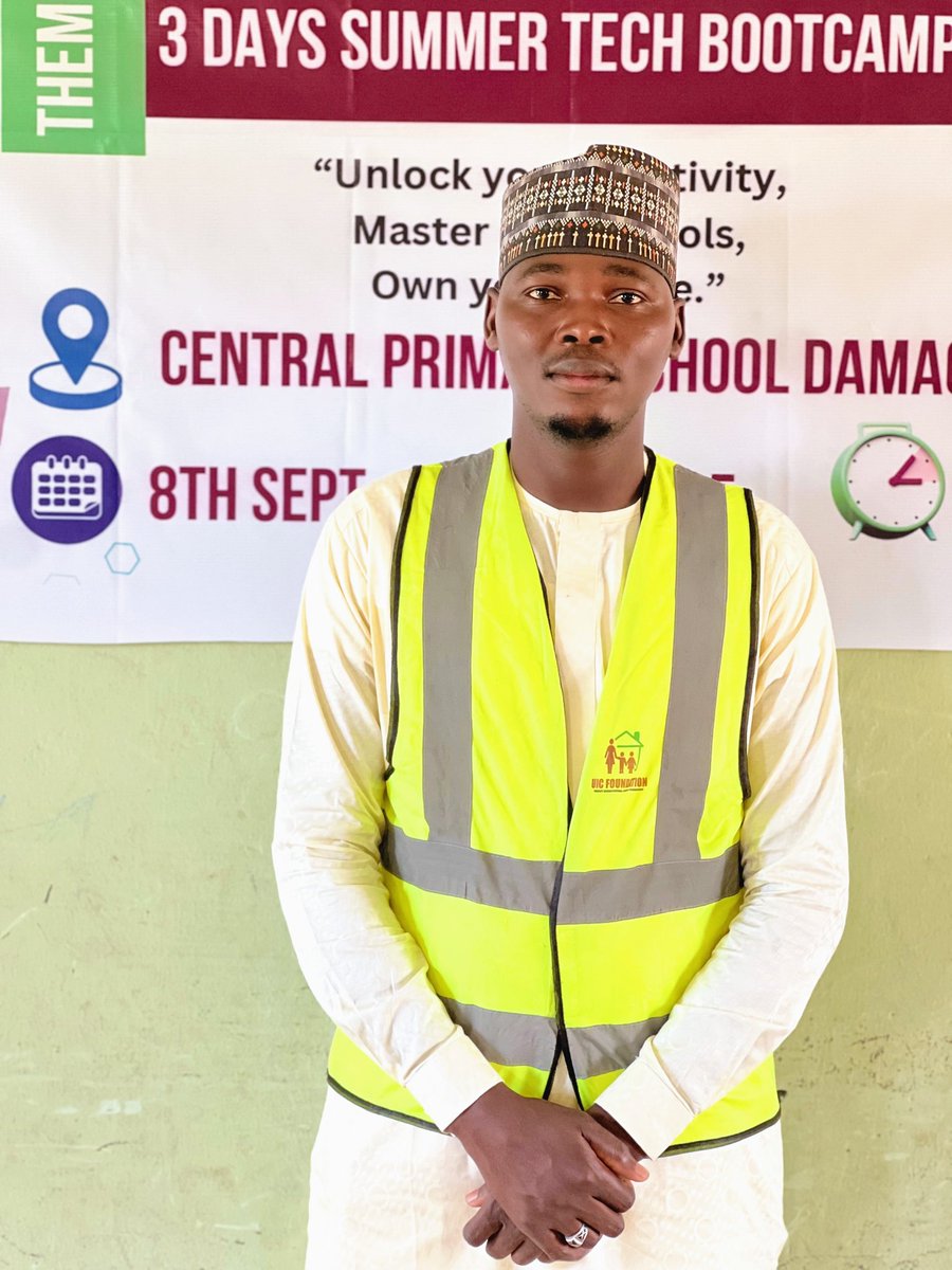 shagy_adamu's tweet image. As we come to the end of this 3-day Free Summer Bootcamp on digital literacy.
I sincerely appreciate the Ummaty International Charity Foundation (UICF) for organizing such a meaningful program and for granting me the opportunity to serve as a facilitator. It has been a rewarding