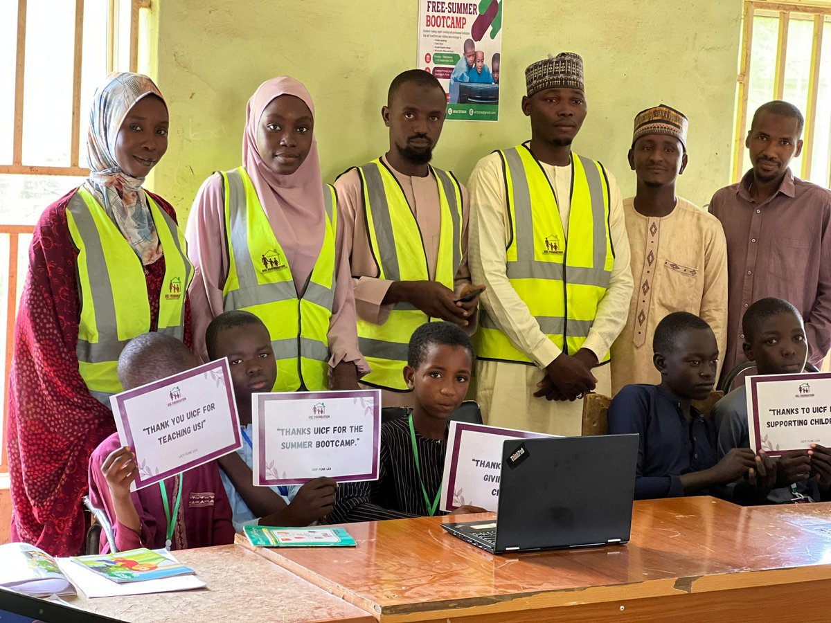 shagy_adamu's tweet image. As we come to the end of this 3-day Free Summer Bootcamp on digital literacy.
I sincerely appreciate the Ummaty International Charity Foundation (UICF) for organizing such a meaningful program and for granting me the opportunity to serve as a facilitator. It has been a rewarding