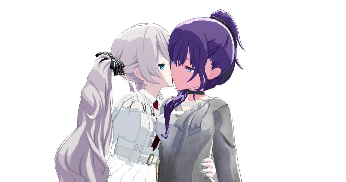 Is this giving a kiss?..🤍