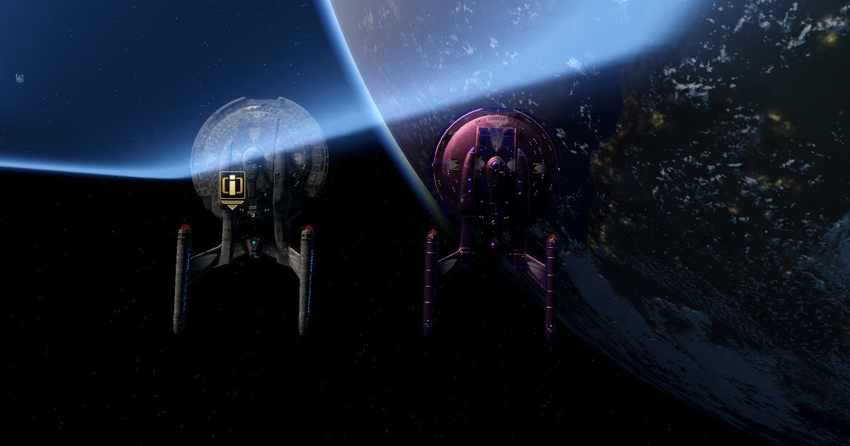 TREFAYNE's tweet image. Now it&apos;s me taking ship selfies with the NX-01 Enterprise at the space museum🙂 #StarTrekDay #StarTrekOnline #NXRefit