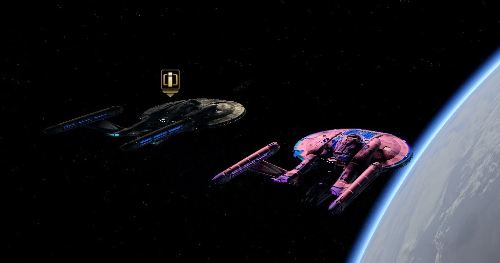 TREFAYNE's tweet image. Now it&apos;s me taking ship selfies with the NX-01 Enterprise at the space museum🙂 #StarTrekDay #StarTrekOnline #NXRefit