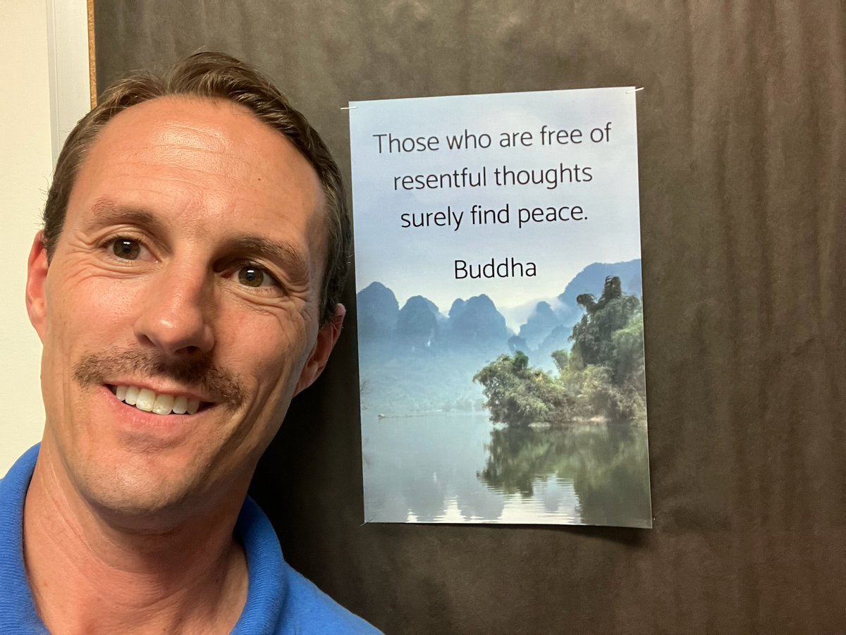 It was a great day of counseling in Fillmore! The faculty and students are wonderful in Millard County! We are all excited for the new high school to open. In the meantime, peaceful mantras like this one are good for the soul! #ruralschools #mentalhealthmatters #schoolcounseling