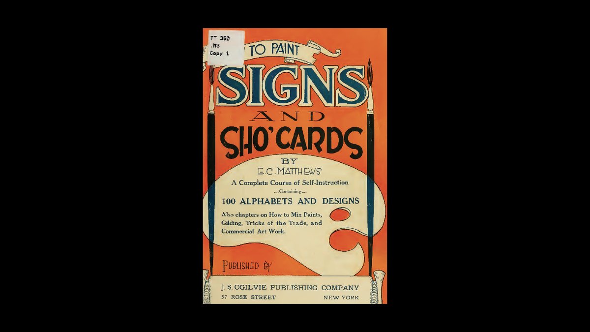 P_E_A_C's tweet image. How to paint signs and sho' cards.
nopoststore.gumroad.com/l/gkakn

#signpainter #typography #Calligraphy #typeface #font #lettering #design #graphicdesign #letters #typo #type #designerbook #typographybook #bookshop #bookstore #pdfdownload