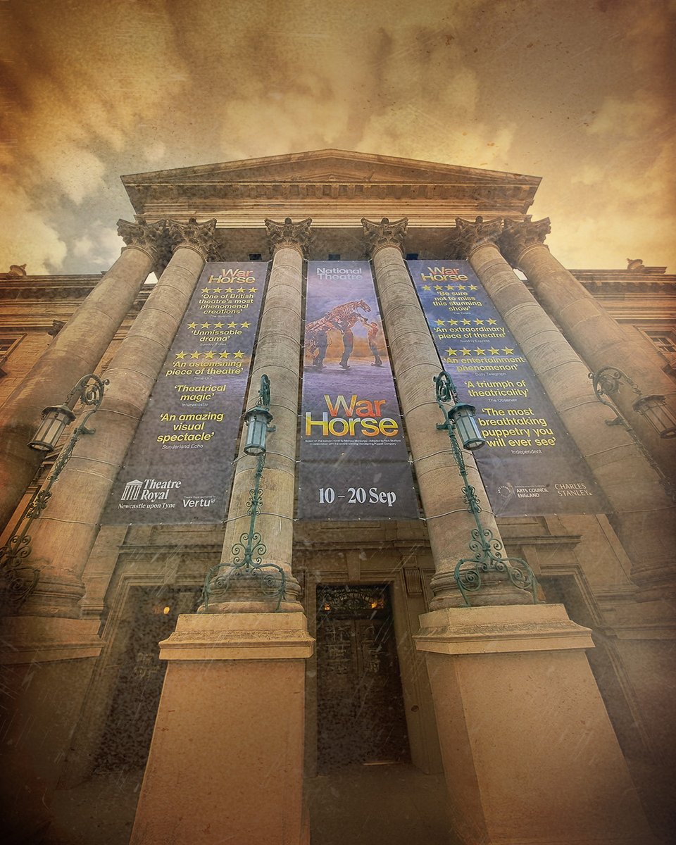 NEWCASTLE, War Horse has arrived...
#WarHorseOnStage performances begin TONIGHT!

📍Newcastle Theatre Royal
🗓️ 10 - 20 September
🎟️ warhorseonstage.com