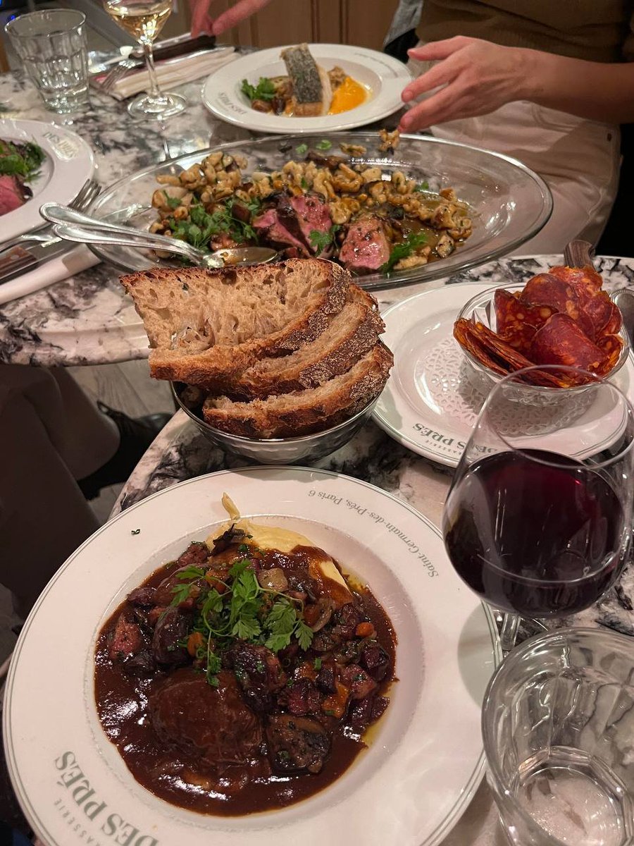 When you are happy, have a good dinner with your friends.