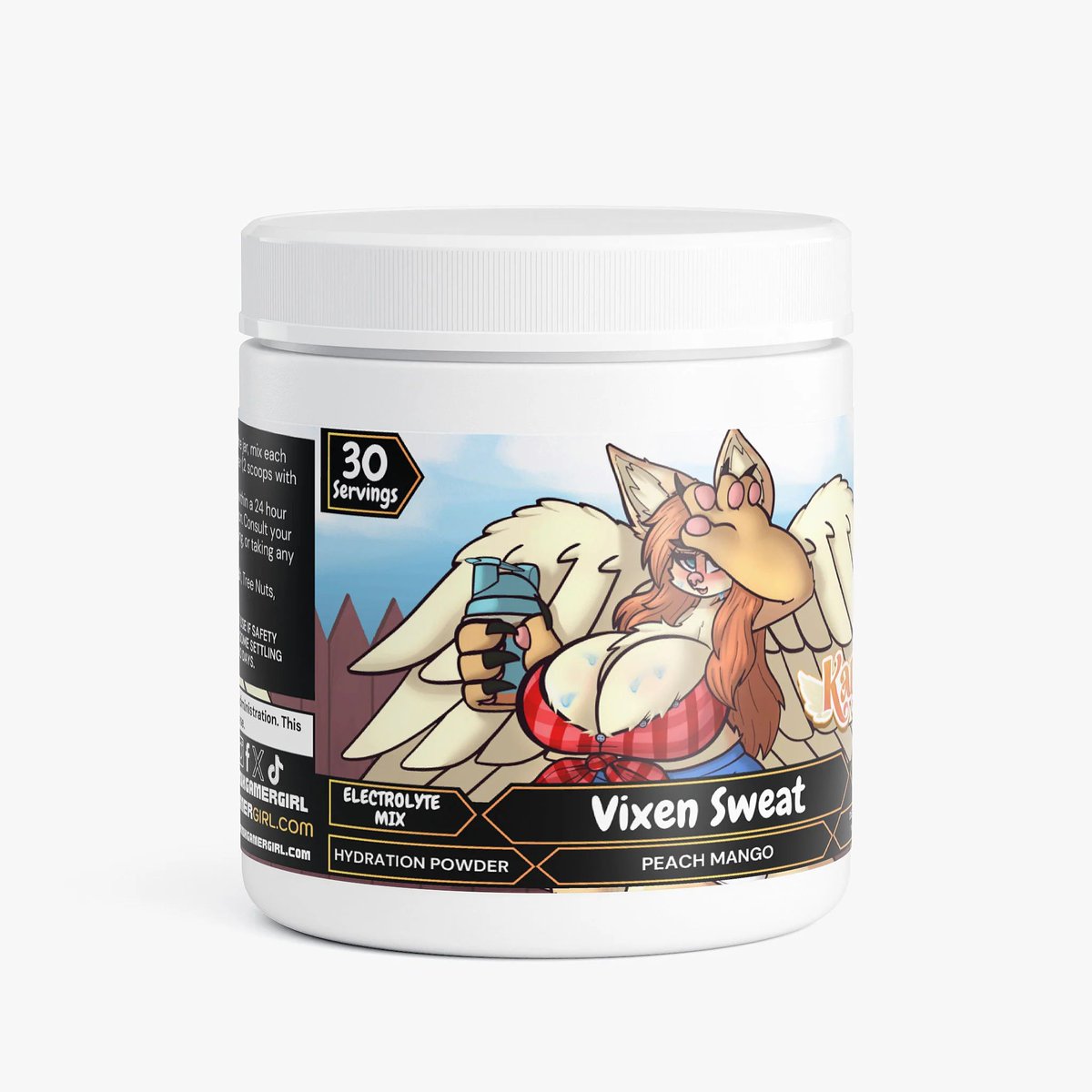 I'm THRILLED to announce that I've officially partnered with @drinkgamergirl for my own branded line of energy drink powders, hydration powders, and bar soaps! Head over to drinkgamergirl.com/collections/ka… to check it out, and use code "KatsKits" for 10% off your purchase! 🧡