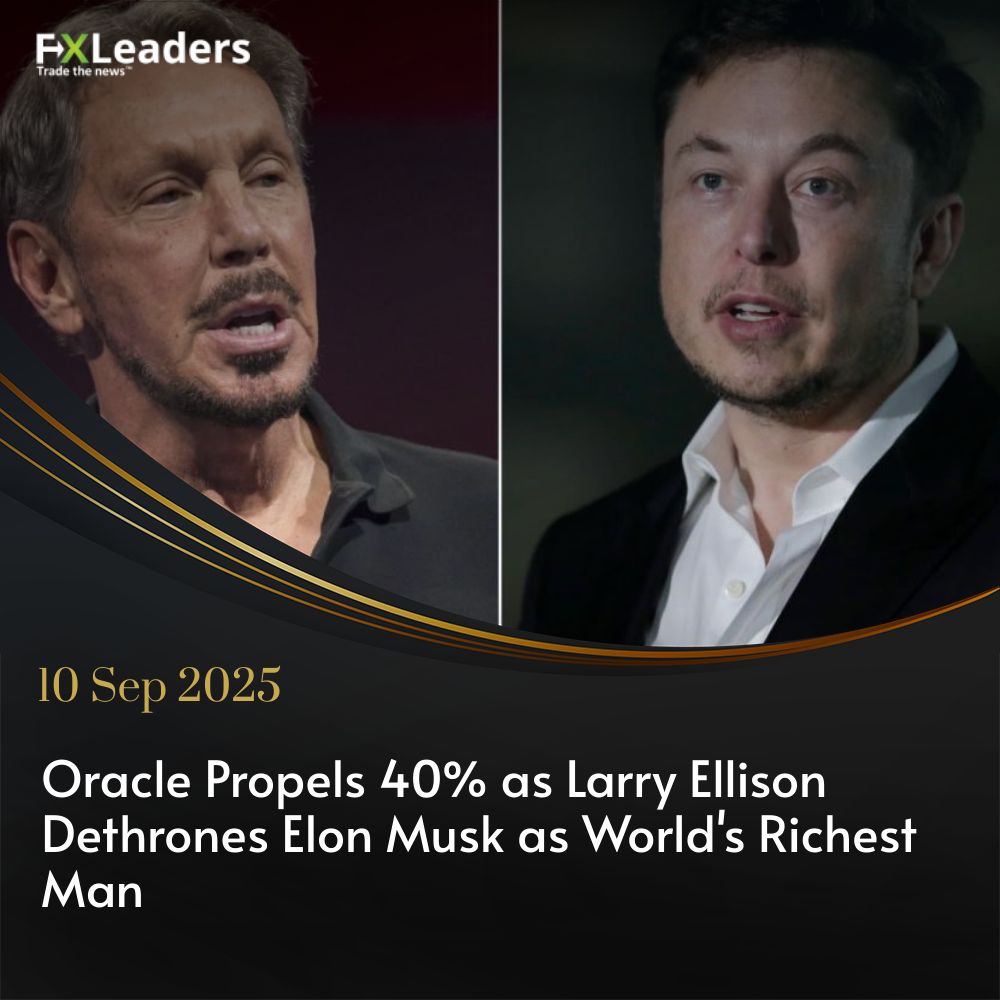 FXLeadersCom's tweet image. Larry Ellison&apos;s Oracle surge reshapes the billionaire leaderboard—curious how he outpaced Elon Musk?

Read more at: fxleaders.com/news/2025/09/1…

#fxleaders #LarryEllison #OracleNews #AIGrowth
