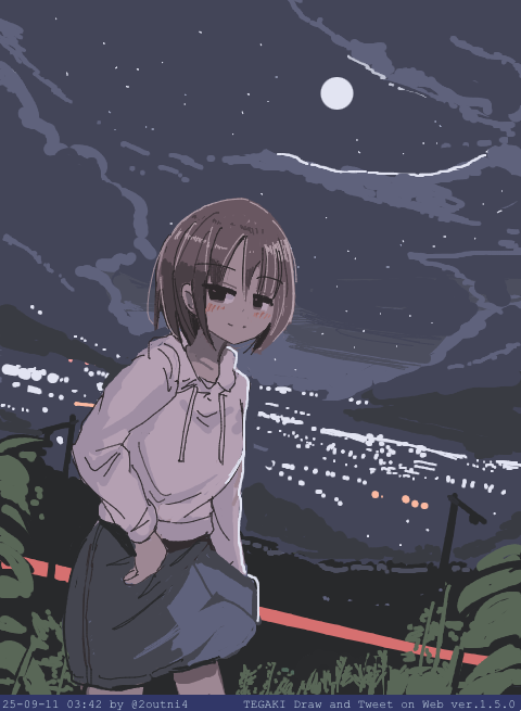 「九月の十一日 指輪を落とした月の姫 #tegaki_dt」|24のイラスト