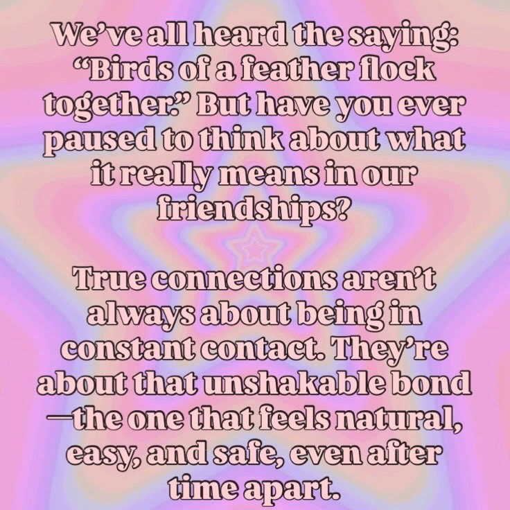 thejassydiaries's tweet image. Birds of a feather: Why some friendships last🧚🏾‍♀️🪽✨
 #birdsofafeather #friendships #lasting #bffs #besties #squadgoals