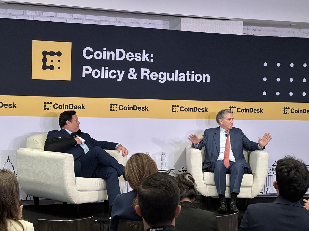 NEW: Chairman @RepFrenchHill joins @CoinDesk to discuss the importance of  passing digital asset market structure legislation into law and the  significance of this pivotal moment to solidify America as the crypto  capital