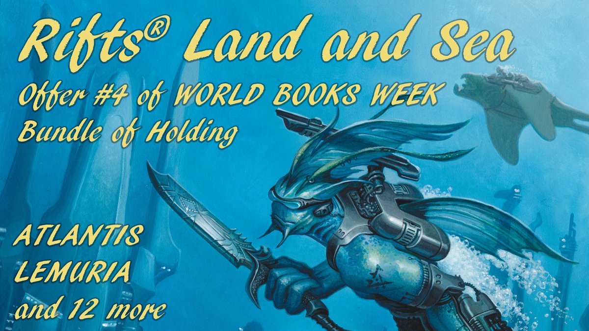 4th Bundle SALE – Palladium Books® – September is Rifts® Month - mailchi.mp/palladiumbooks…