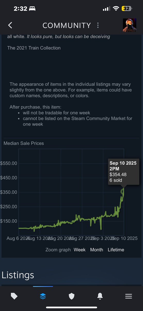luapcs's tweet image. Loving this natural growth on USP-S Whiteouts 😂 what should I trade for soon? #cs2 #cstrading #skins