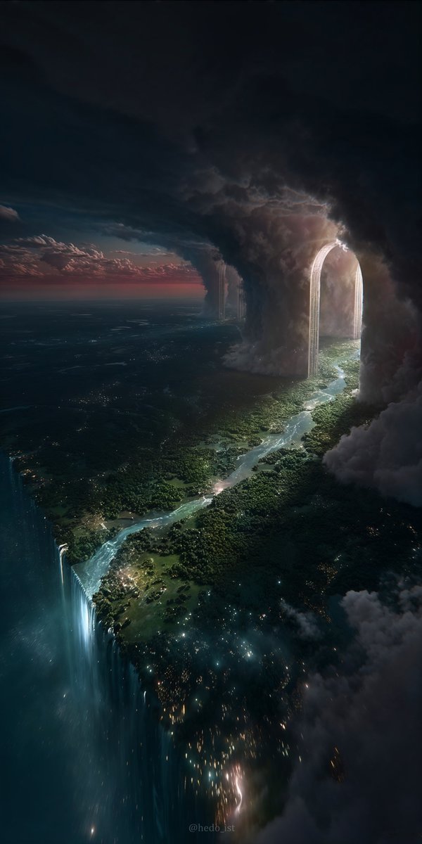 hedo_ist's tweet photo. The pillars of a dream (Colossal 4K Wallpaper) https://t.co/f4igiONj80
