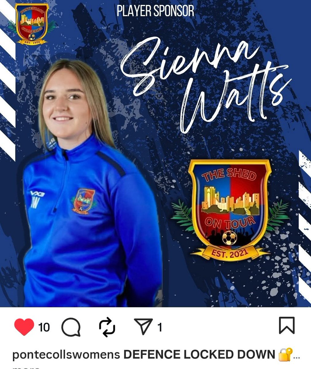 It's great that we can sponsor Sienna for the upcoming season. All the best. #UTC