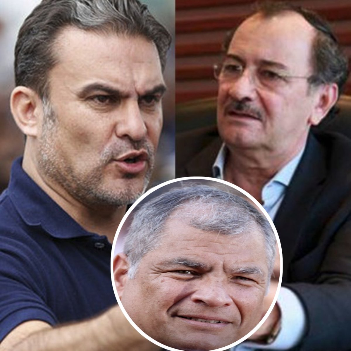 Rafael Correa a dicho que :
- José Serrano no es Correista pues se vendió a Lenin Moreno y a Guillermo Lasso.
- Carlos Polit no fue parte de su gobierno, sino del gobierno de Lucio Gutiérrez.

Mañana saldrá a decir que no conoce a Jorge Glas 😅😅😅😅 Pobre Hpta cínico MMVRGA