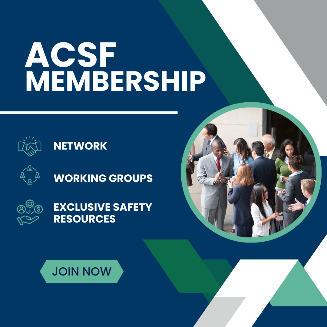 🌟 Be more than compliant. Be connected.
ACSF membership means safety resources, events, &amp; working groups that shape the future of aviation safety.
🔗 acsf.aero/membership/
#ACSF #AviationNetworking #SafetySymposium
