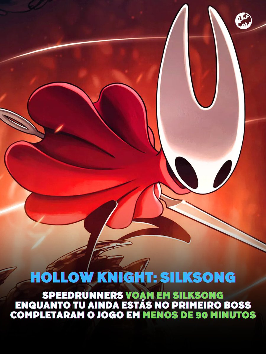 eurogamerPT's tweet image. Os speedrunners já completaram Hollow Knight: Silksong em menos de 90 minutos, poucos dias após o lançamento! eurogamer.pt/speedrunners-v… #hollownightsilksong #speedrunners