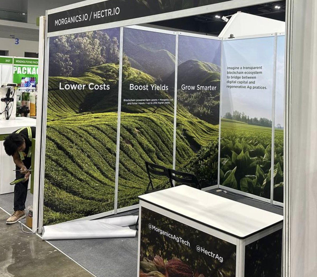 We’re not just getting show-ready 
We’re rewriting the future of farming 🌱
Live from the Malaysia Ag-Tech Expo:
✔️ Soil that heals itself
✔️ Yields up to 1,400% higher
✔️ Verified data buyers demand

The food chain just went on-chain <a href="/MorganicsAgTech/">Morganics Ag Tech</a> 
#RegenerativeAg #AgTech
