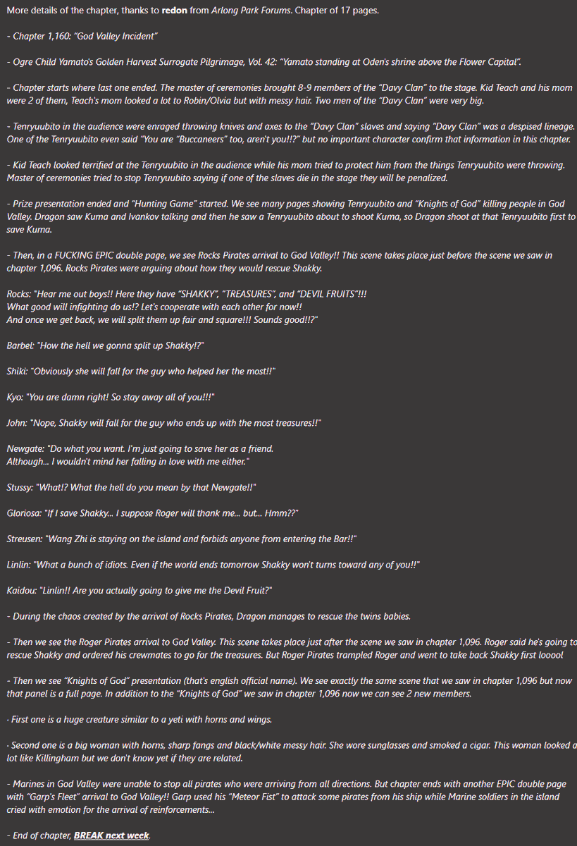 pewpiece's tweet image. #ONEPIECE1160 #OPSPOILERS 

MORE SPOILERS FOR ONEPIECE 1160 

(BY : @Mugiwara_23 )