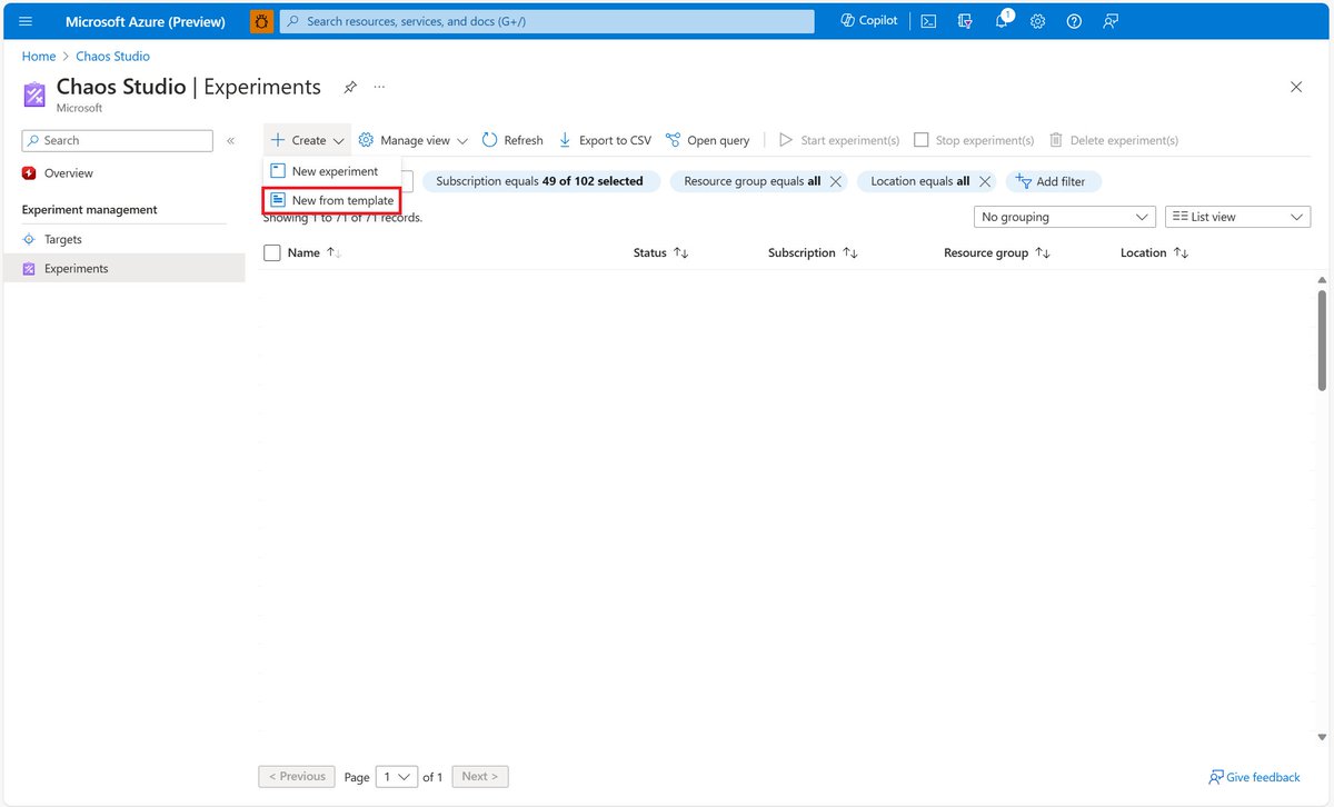 AzureSupport's tweet image. 🧪 Testing VMSS resilience with #Azure Chaos Studio?
Simulate zone failures using prebuilt templates.
🔹 Disable autoscale
🔹 Shutdown VMSS
🔹 Assign roles &amp;amp; run safely
Start here 👉 msft.it/6010sjRFK
#ChaosEngineering #VMSS #CloudResilience