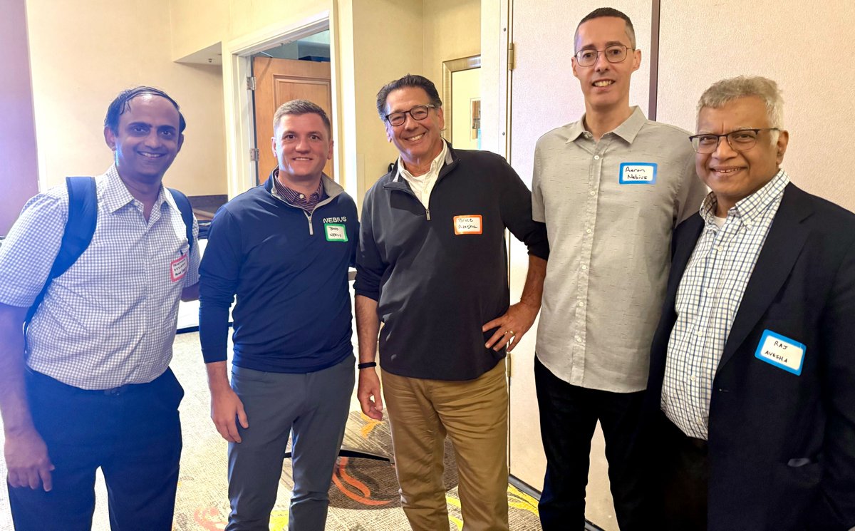 IgniteGTM's tweet image. ✨ What a night in Santa Clara!

We partnered with @NebiusAI for an Executive Dinner with 20+ CXOs on the future of GPU innovation. From scaling AI infra to rethinking GPU strategies, the energy + ideas in the room were electric. 🚀

#CXOInsights #GPUInnovation