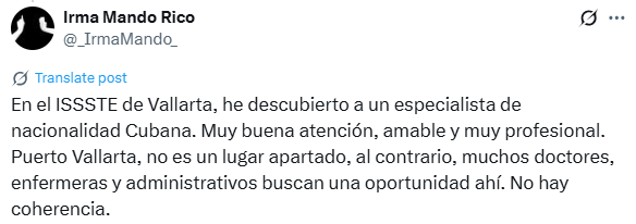 Qué valioso cuando encontramos médicos que brindan atención con profesionalismo y calidez. Gracias a quienes ponen el corazón en cuidar la salud de la gente.
#SíMeCumplISSSTE ✅