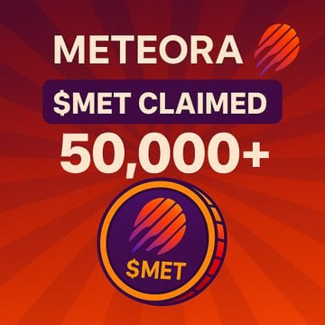 WEN? NOW.

$MET claim just dropped — go verify your allocation before the herd wakes up.

Over 749K wallets eligible.

Don’t say you missed it.

🚀 app-meteora.com/?claim