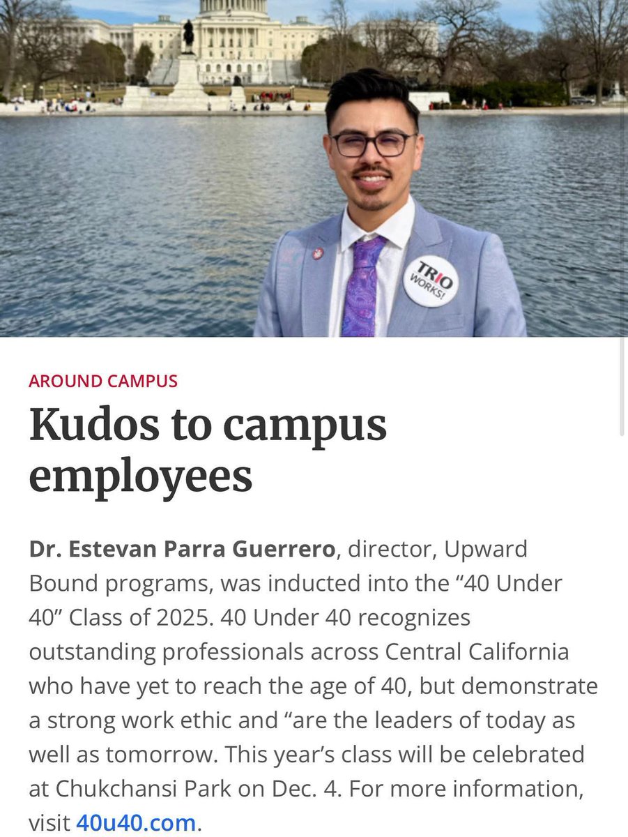 Honored to receive this award. Huge thanks to my parents for their consejos, sacrifices &amp; strength, which have shaped my work ethic &amp; leadership approach; to Joshua, the core of my support system; and to my mentors, friends, students &amp; colleagues. With gratitude…

#FirstGen