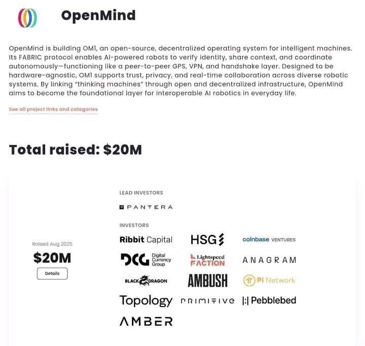 Claim your OG Role in
<a href="/openmind_agi/">OpenMind</a>
now.

Backed by $20M from
<a href="/PanteraCapital/">Pantera Capital</a>
,
<a href="/coinbase/">Coinbase 🛡️</a>
&amp; more. Big backing here.

🔗 Join here: fabric.openmind.org/?invite_code=C…

How to join:
• Sign up w/ Email (+30 pts)
• Join Discord
• Connect X &amp; Discord
• Done!

#FABRIC #OpenMindAGI