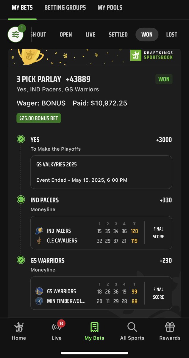amg__05's tweet photo. @br_betting a lil under 14k off the last leg Valkyries to make the playoffs on these slips😮‍💨 https://t.co/uSpaRCu5Q7