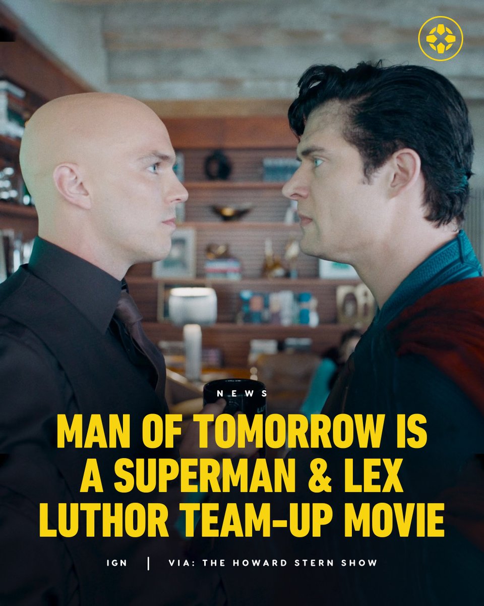 James Gunn appeared on the Howard Stern show and explained Man of Tomorrow is as much a Lex Luthor movie as it is a Superman movie, and that they will have to work together against a much, much bigger threat.
