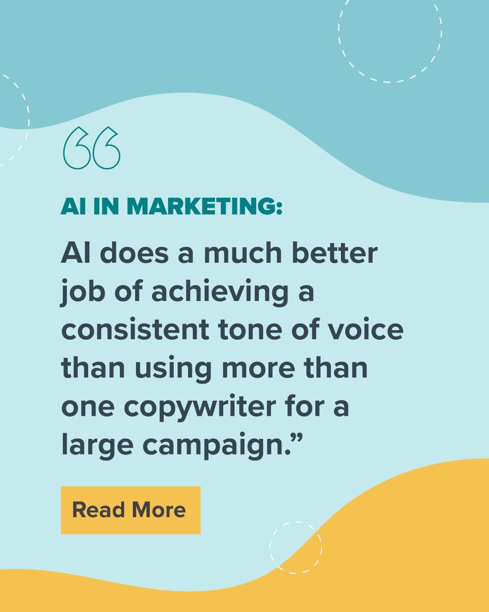 Brafton's tweet image. 80% of remote & hybrid marketers use AI. But what are they actually using it for? Research, outlining & metadata top the list. See what else we learned from our AI survey: brafton.com/blog/brafton-r…
#Brafton #AIMarketing #AIBlog #AIinMarketing